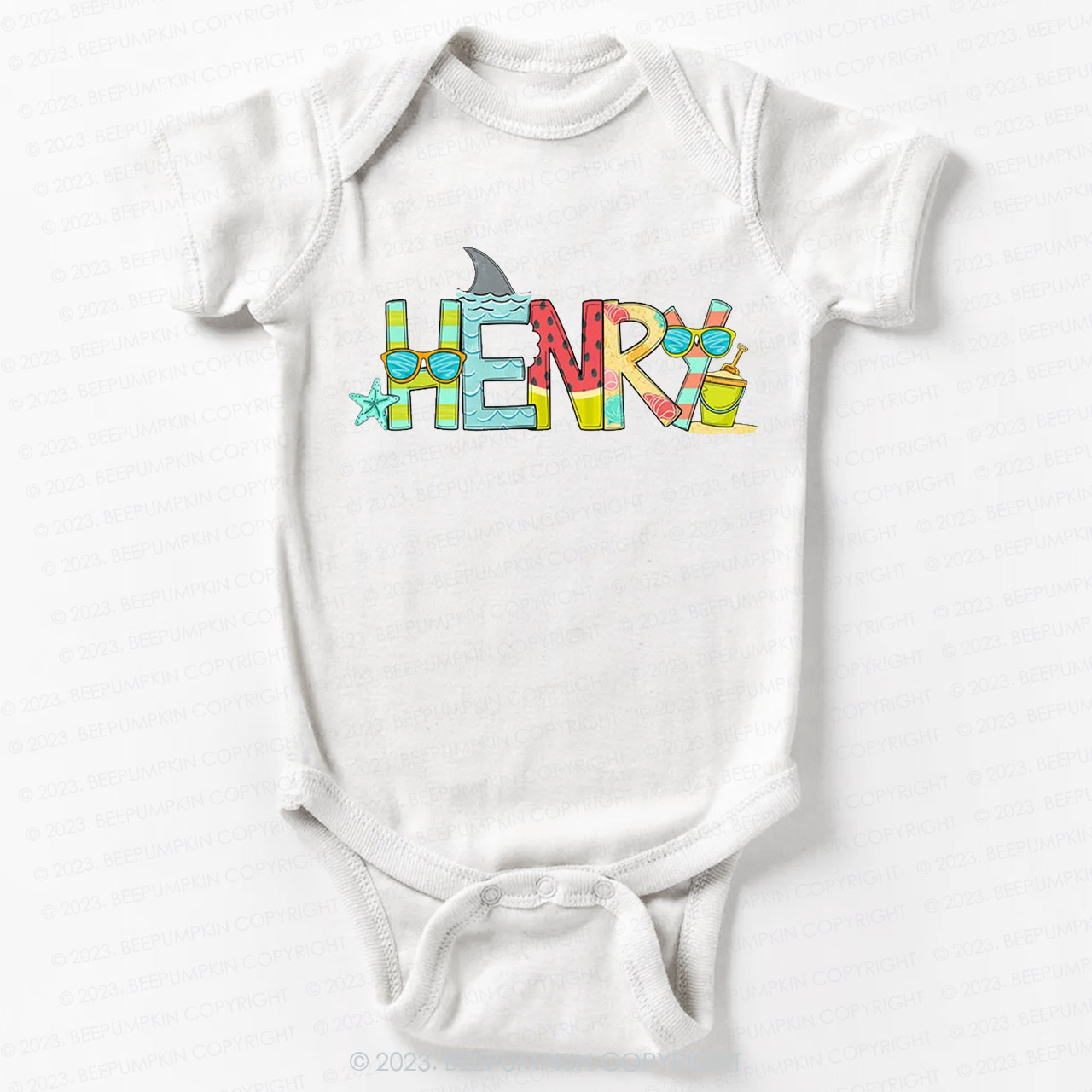 Personalized Summer Bodysuit For Baby