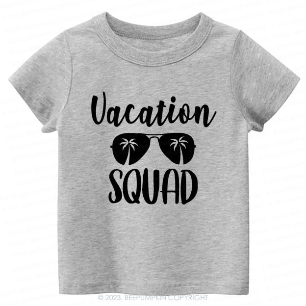Vacation Squad Kids Shirt