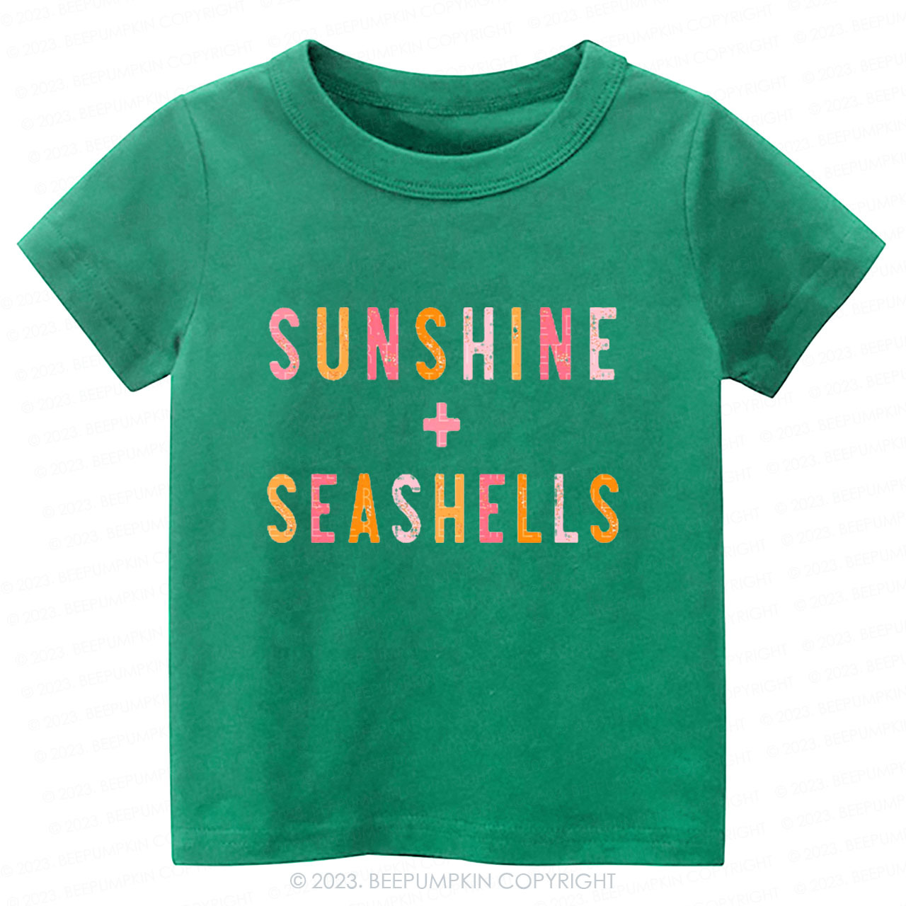 Sunshine And Seashells Kids Shirt