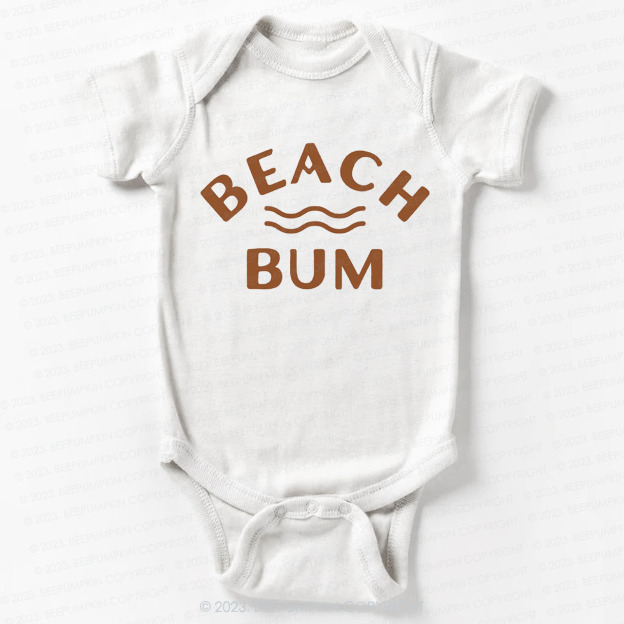 Beach Bum Bodysuit For Baby
