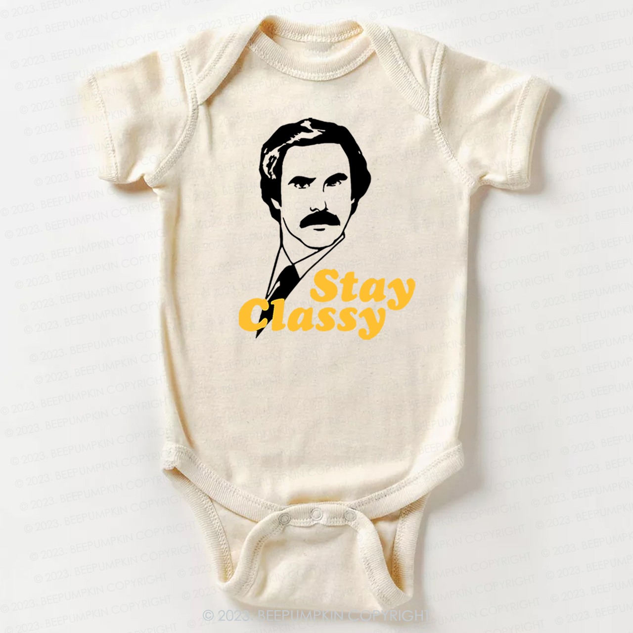 Humorous Man Bodysuit For Baby 7