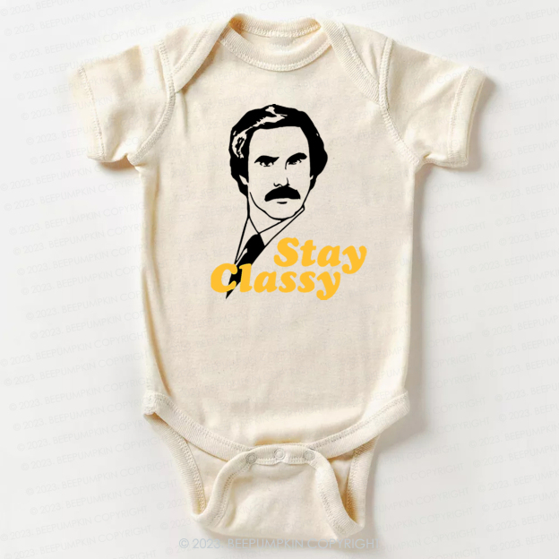 Humorous Man Bodysuit For Baby 7