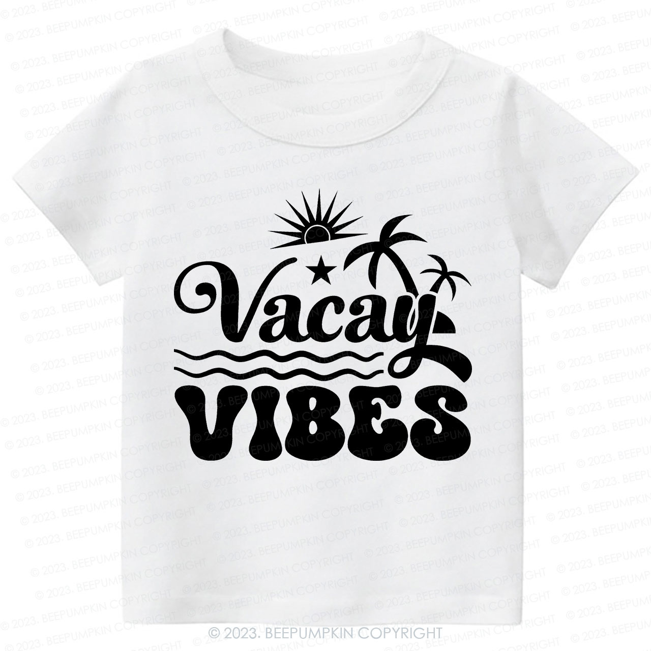 Summer Vacation Vacay Vibes Kids Shirt