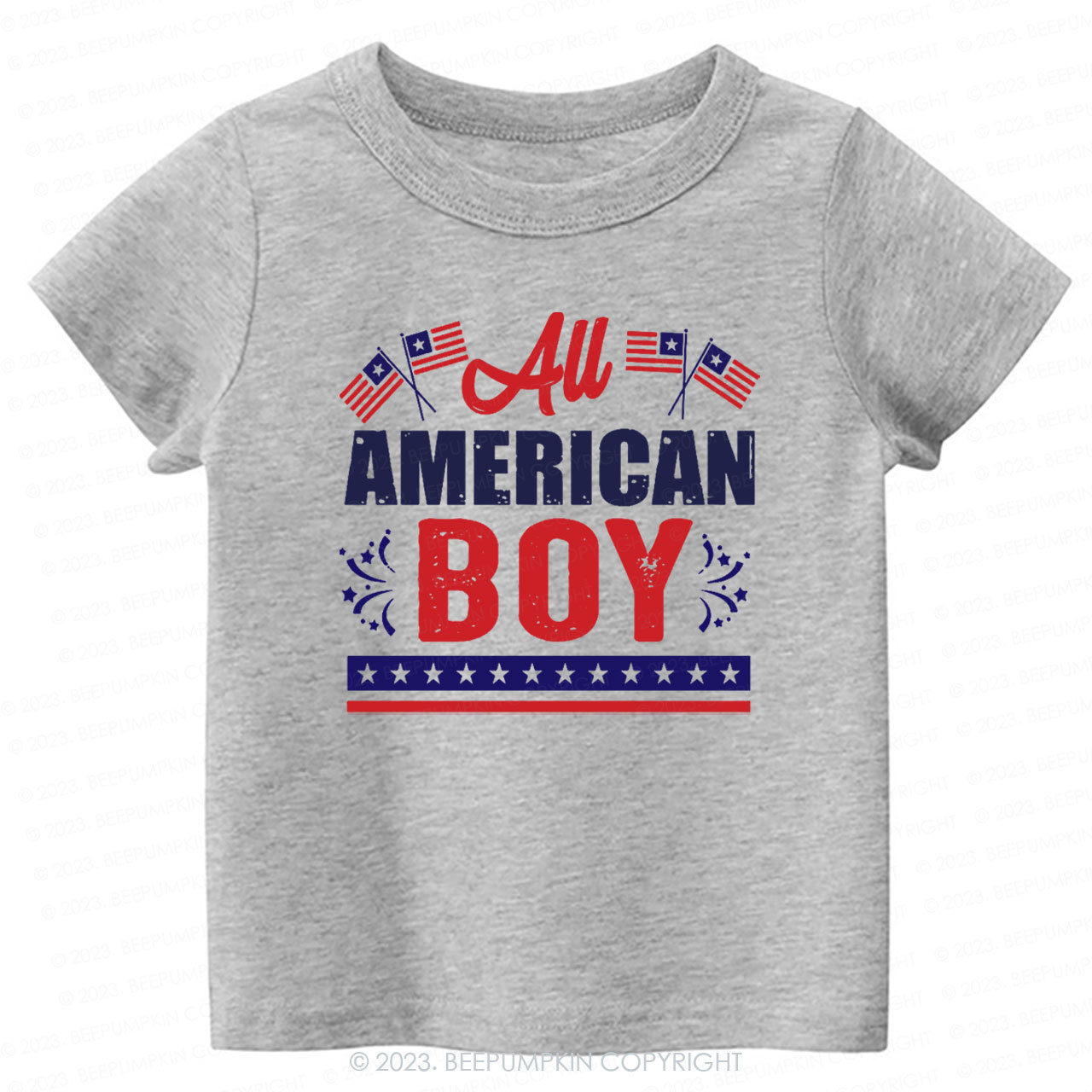 All American Neutral Shirt For Kids