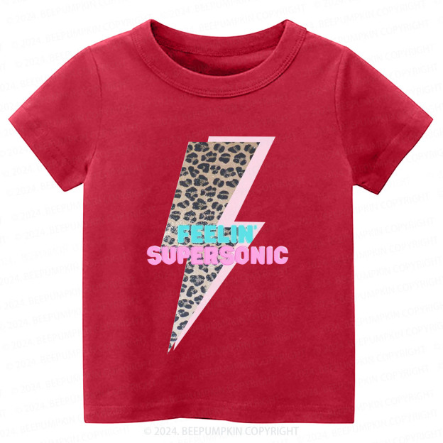 Rock Leopard Toddler&Kids Tees 8