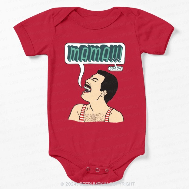 Funny Crazy Man Bodysuit For Baby 8