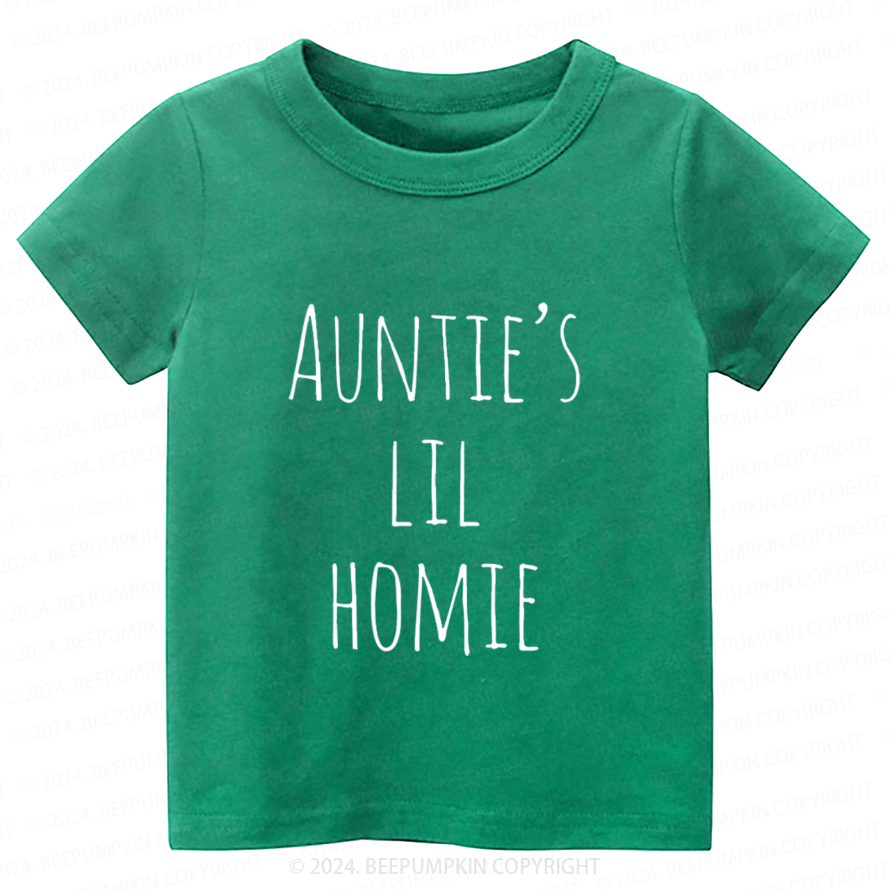 Auntie's Lil' Homie Toddler&Kids Tees 7