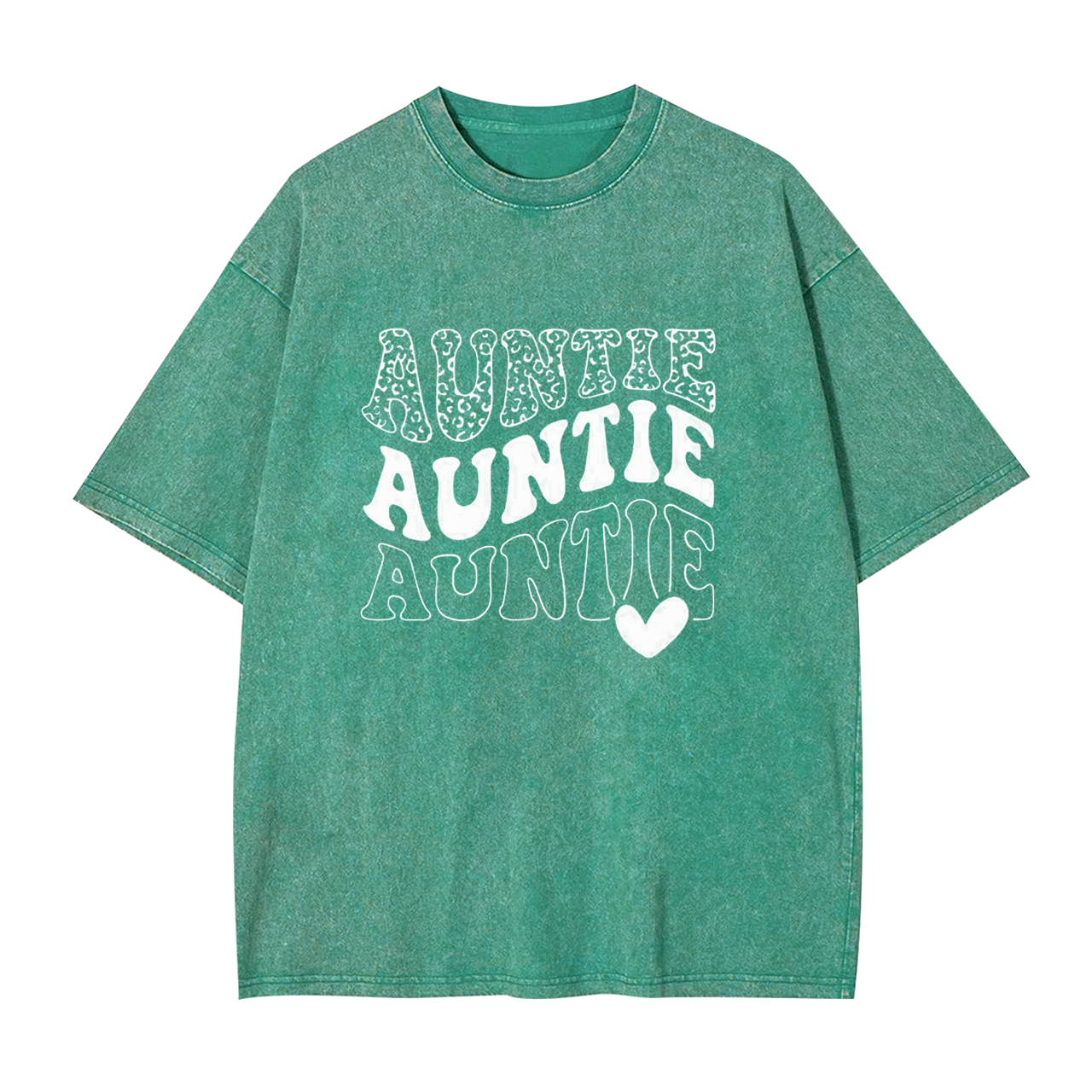  Cool Auntie leopard Aunt Washed Tees
