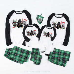 Image of Cute Characters Christmas Family Matching Pajamas