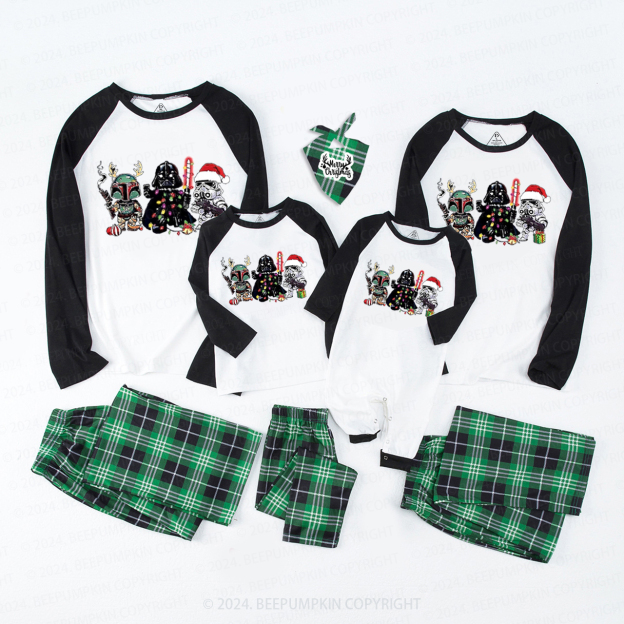 Cute Characters Christmas Family Matching Pajamas