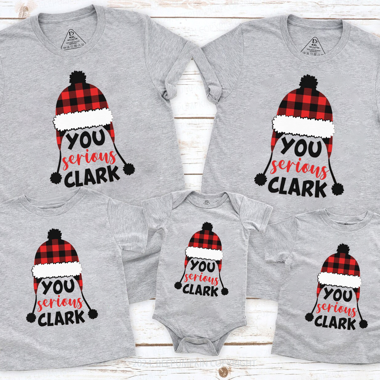 You Serious Clark Christmas Family Matching T-Shirts