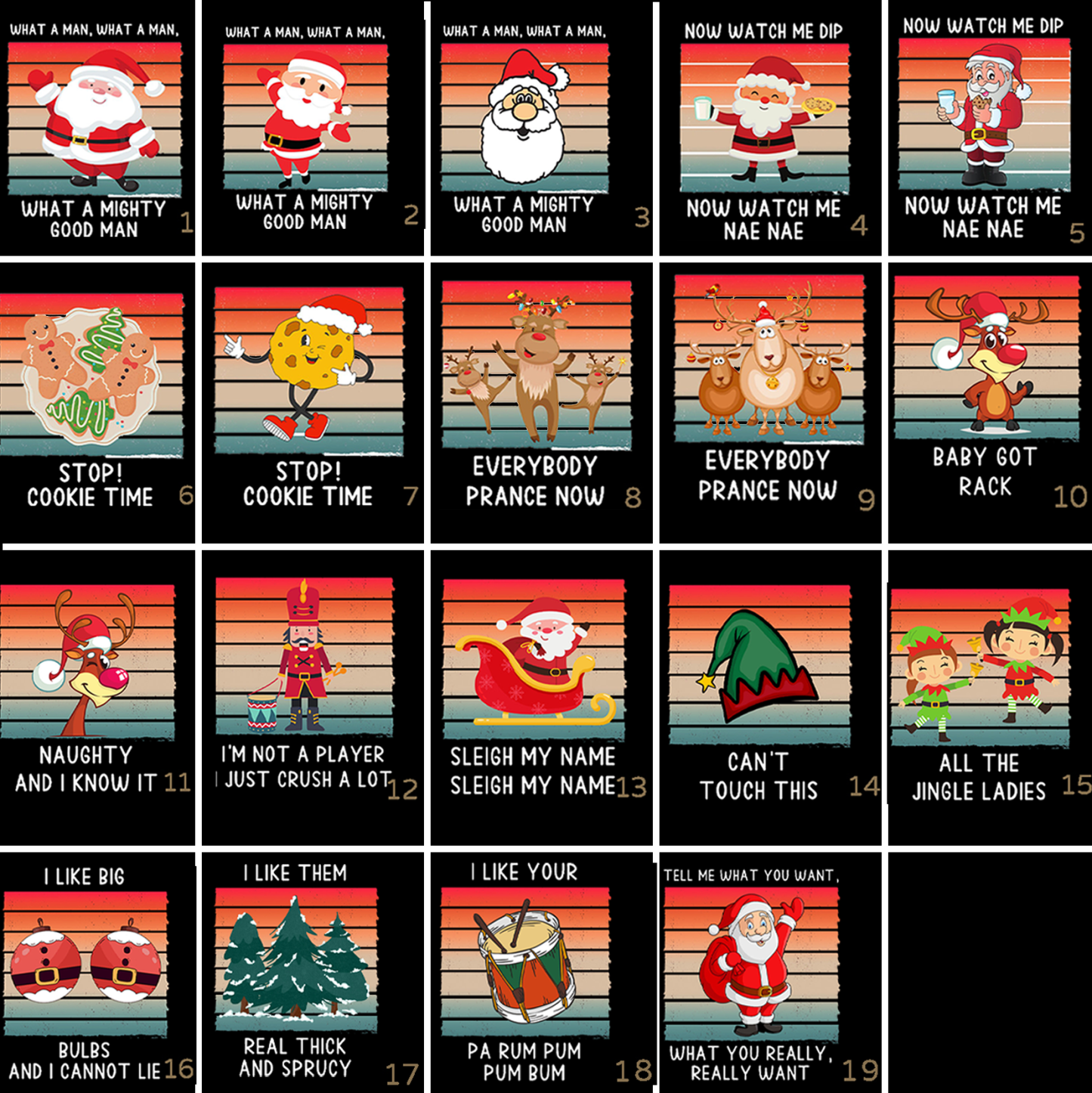 Cartoon Snowman Elk Cookies Christmas Family Matching Blue Pajamas Beepumpkin