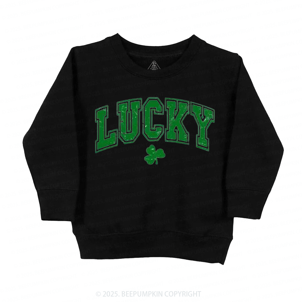 Lucky Shamrock St. Patrick's Day Kid's Sweatshirt