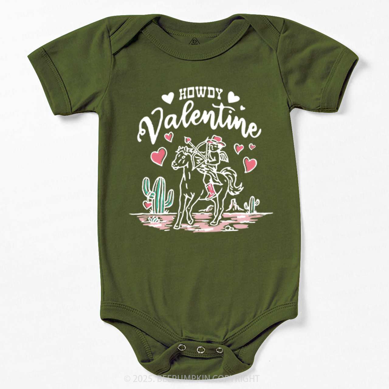 Howdy Valentine Bodysuit Beepumpkin