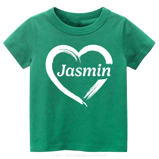 Personalized Name Toddler&Kid's Tees Beepumpkin