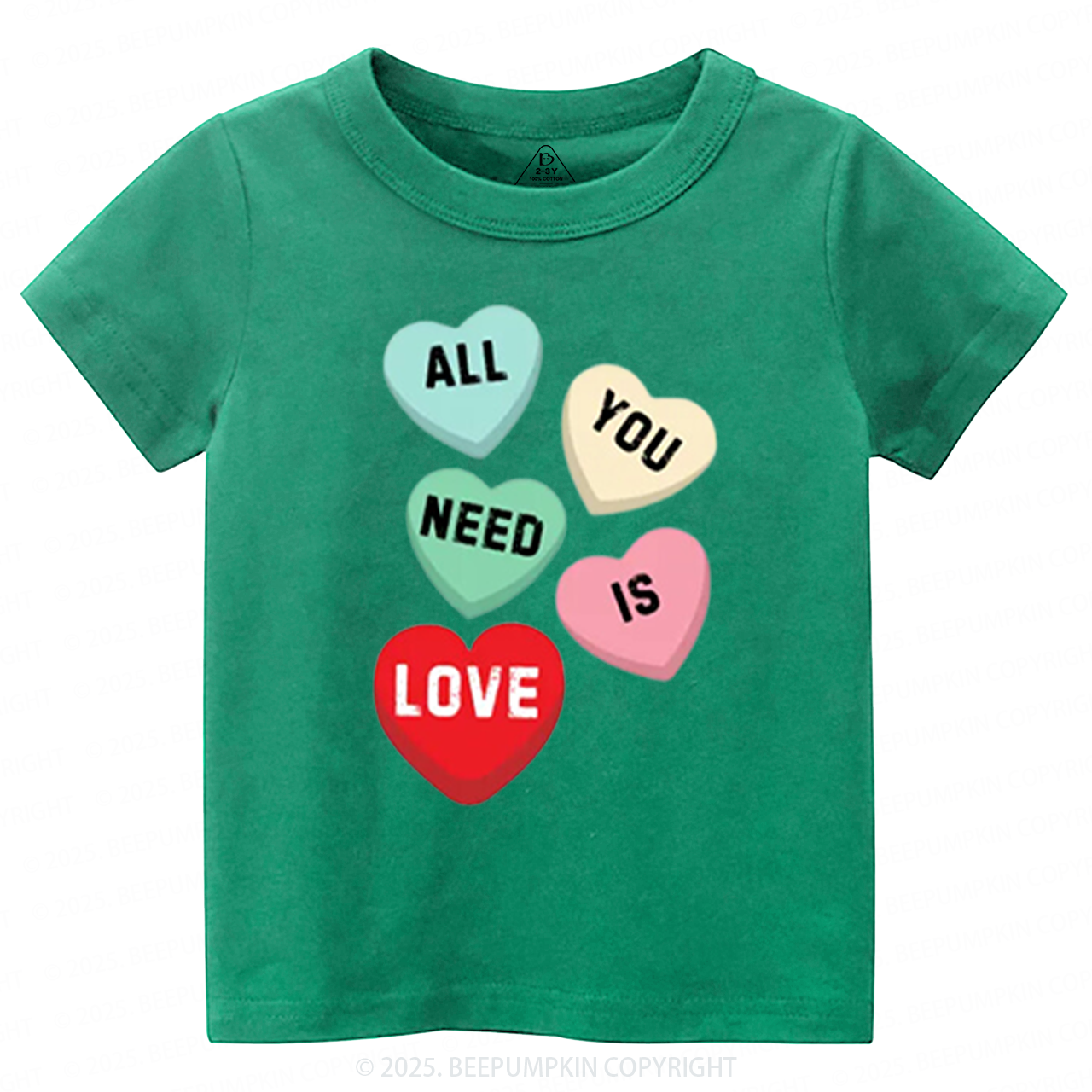 All You Need Is Love Toddler&Kid's Tees Beepumpkin