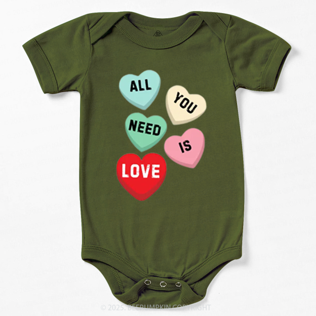 All You Need Is Love Bodysuit Beepumpkin