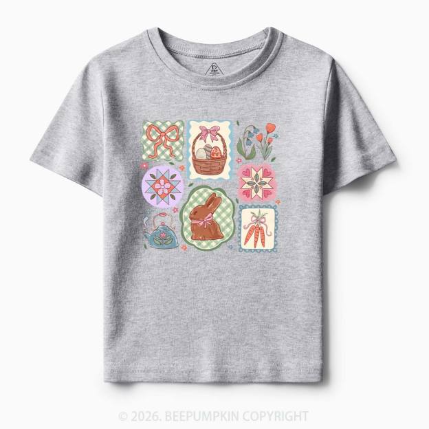 Pastel Easter Basket Toddler&Kid's Tees