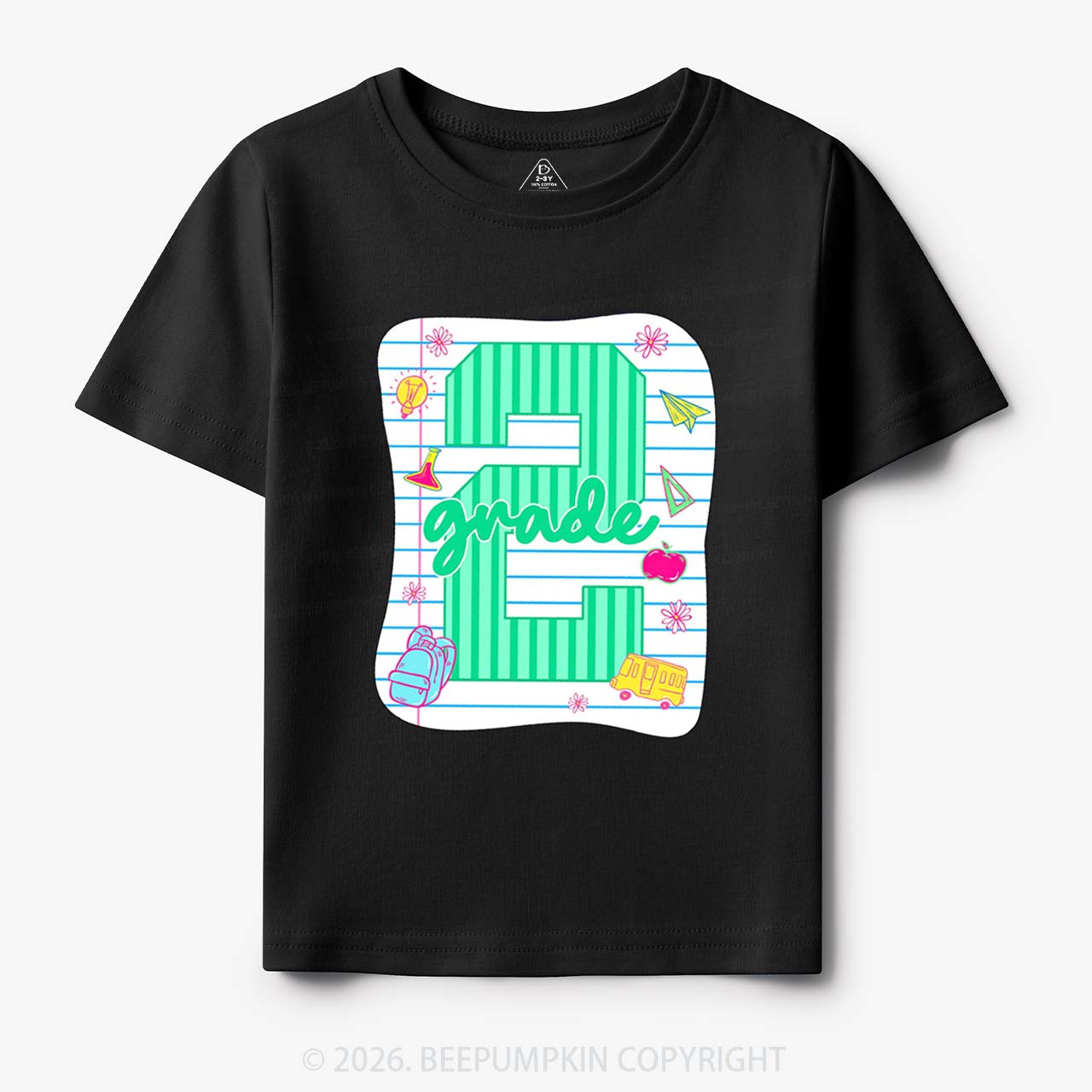 Striped Pre-k First Second Third Fourth Grade Toddler&Kid's Tees