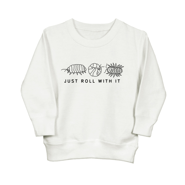 Just Roll With It Kids Sweatshirt