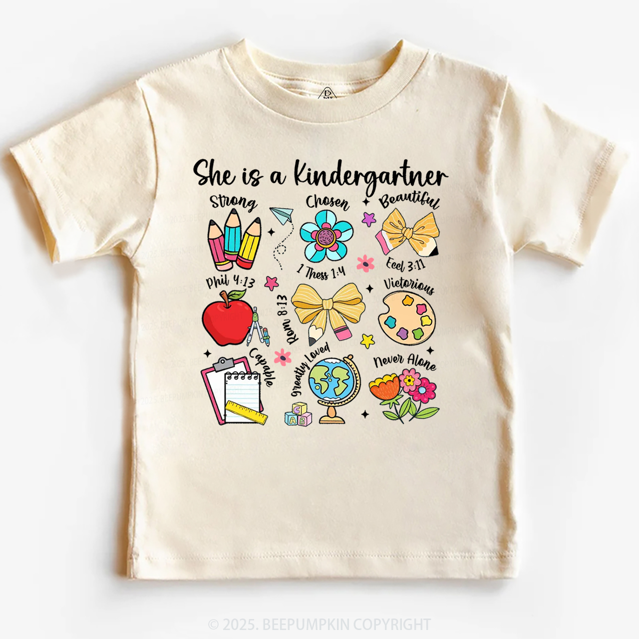 Personalized Bright & Brilliant Grader Toddler&Kid's Tees Beepumpkin