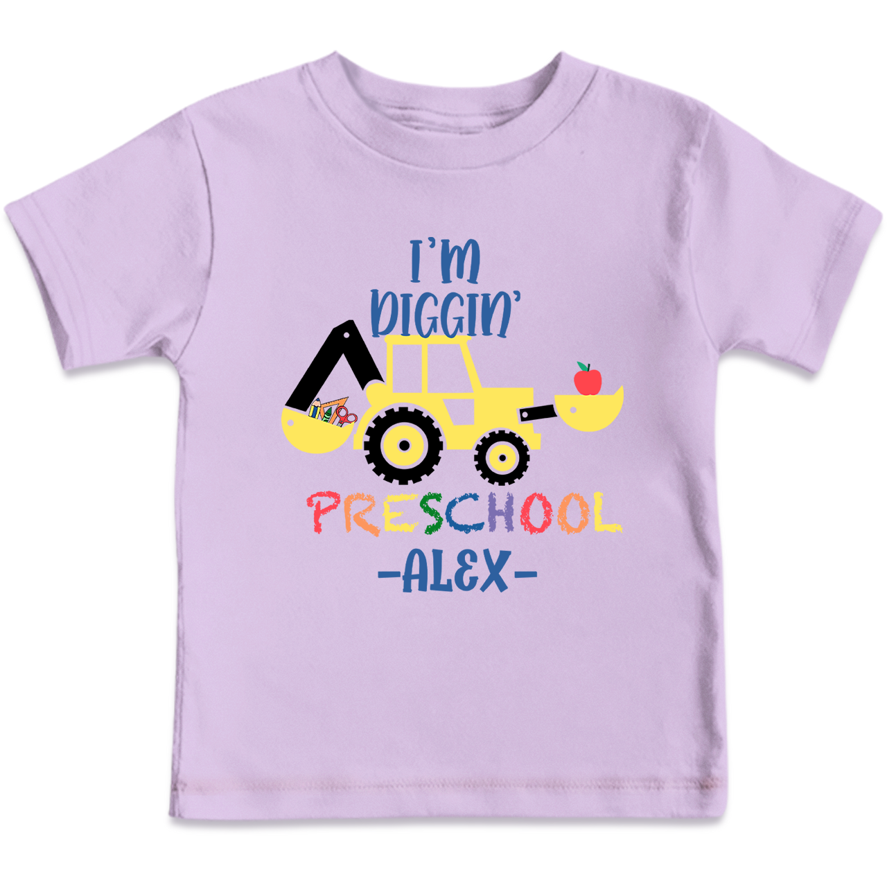 I'm Diggin' Personalized Preschool Shirt