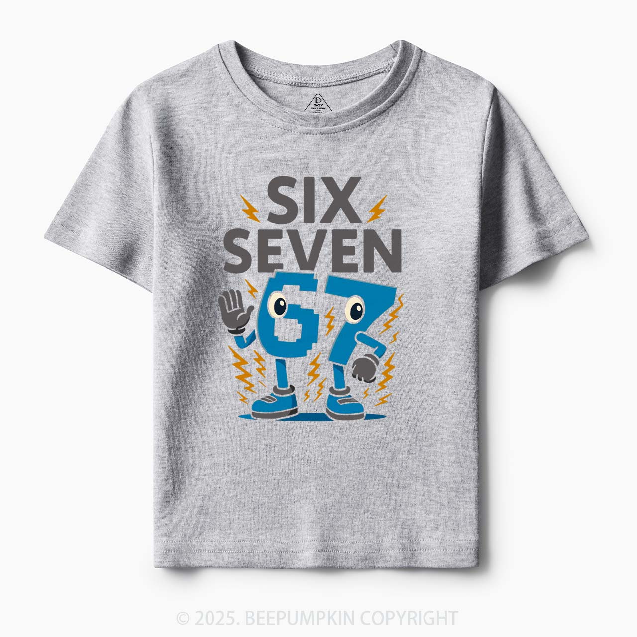 Bolt Buds 67 Toddler&Kid's Tees Beepumpkin