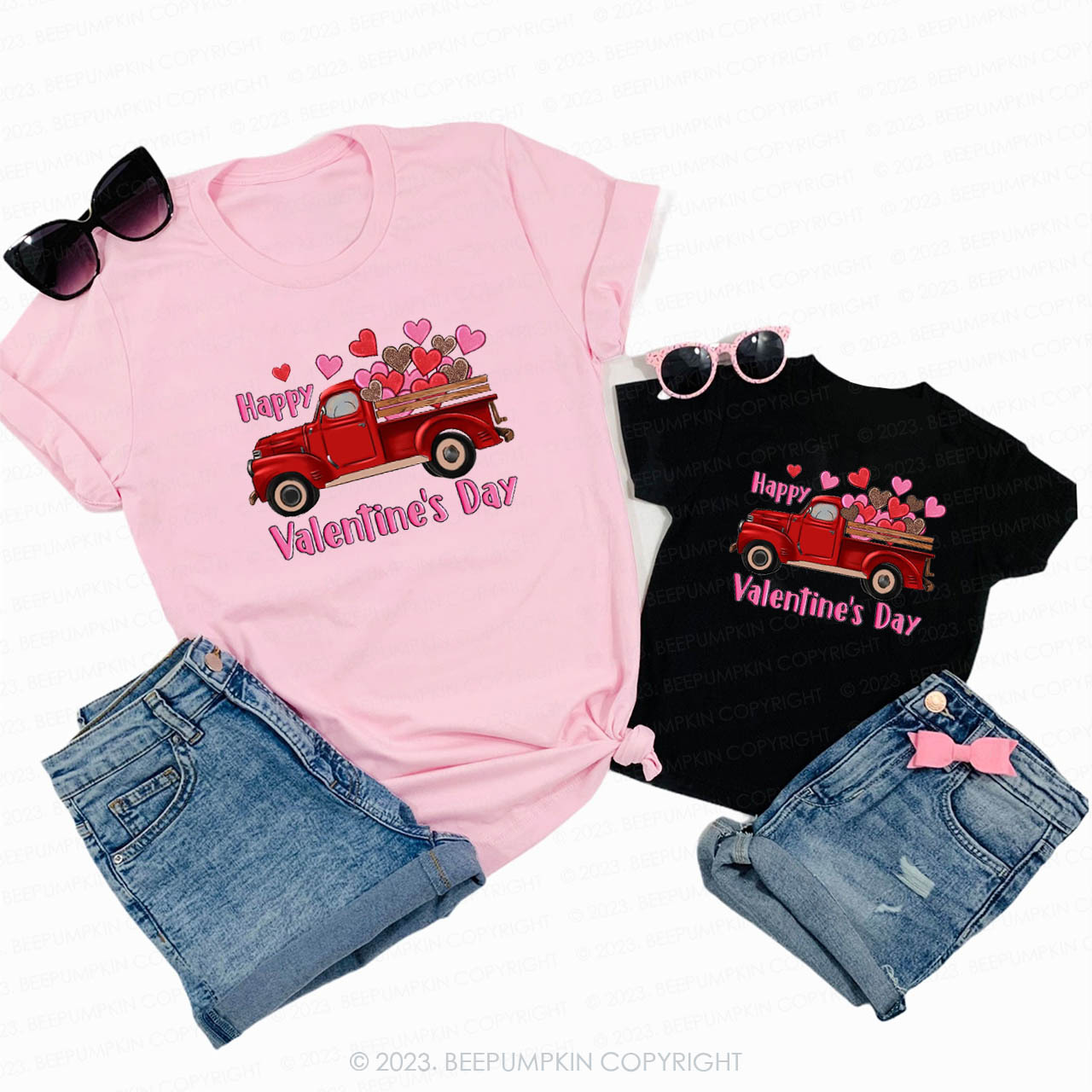Full of Love Valentines Day Family Matching Shirts