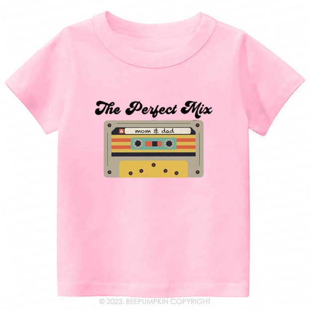 The Perfect Mix  I Love My Mom & Dad -Toddler Tees