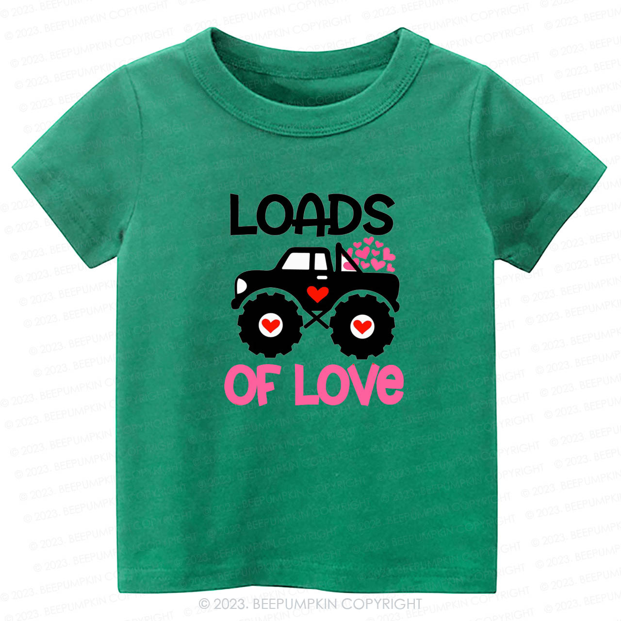 Loads of Love Valentines Truck -Toddler Tees