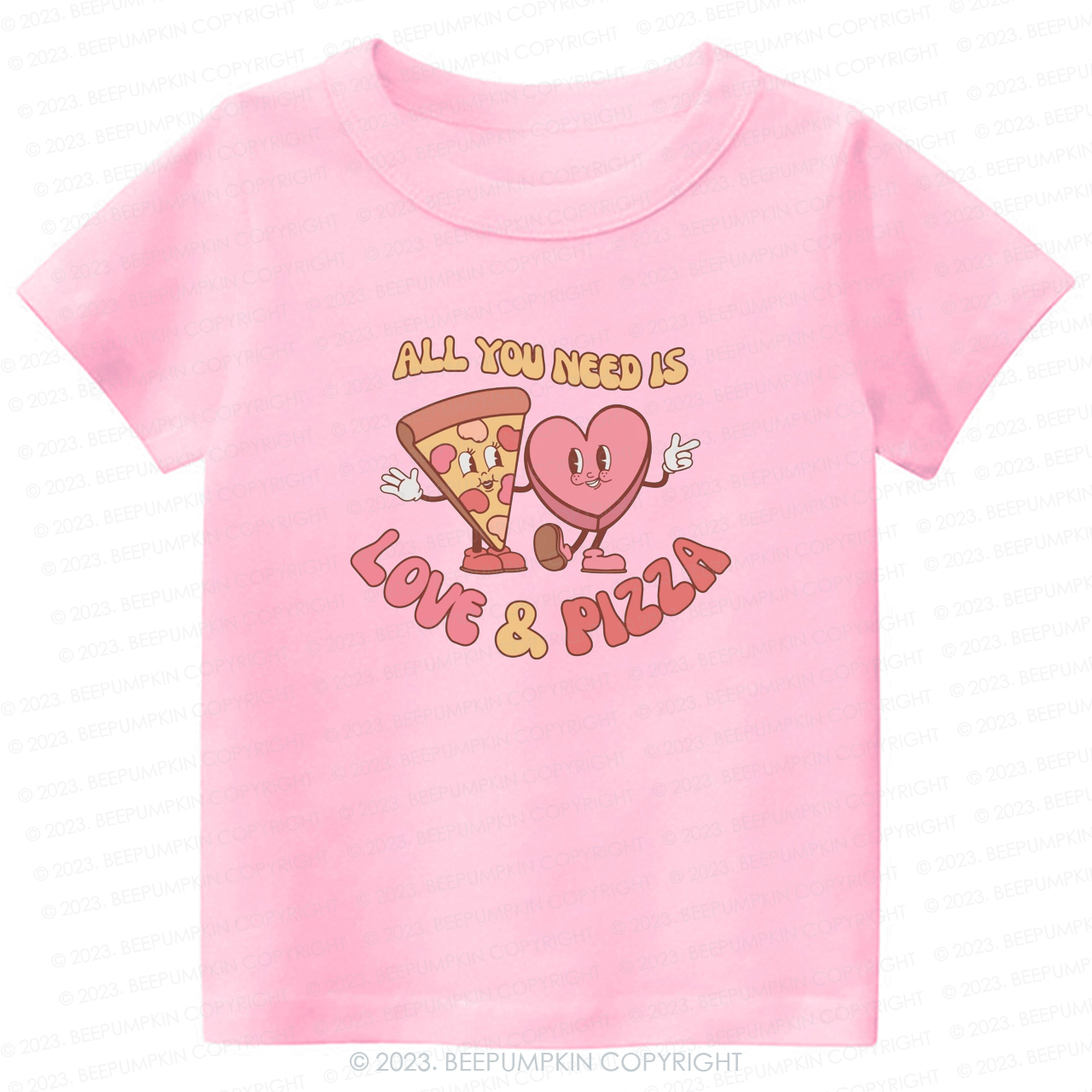 All You Need is Love and Pizza -Toddler Tees