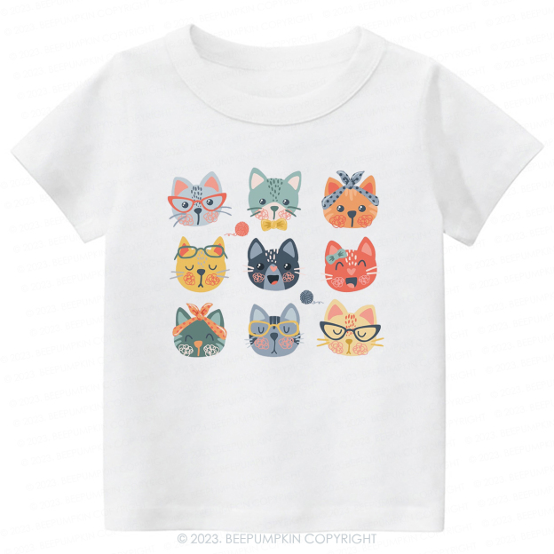 Cute Cat Lover -Toddler Tees