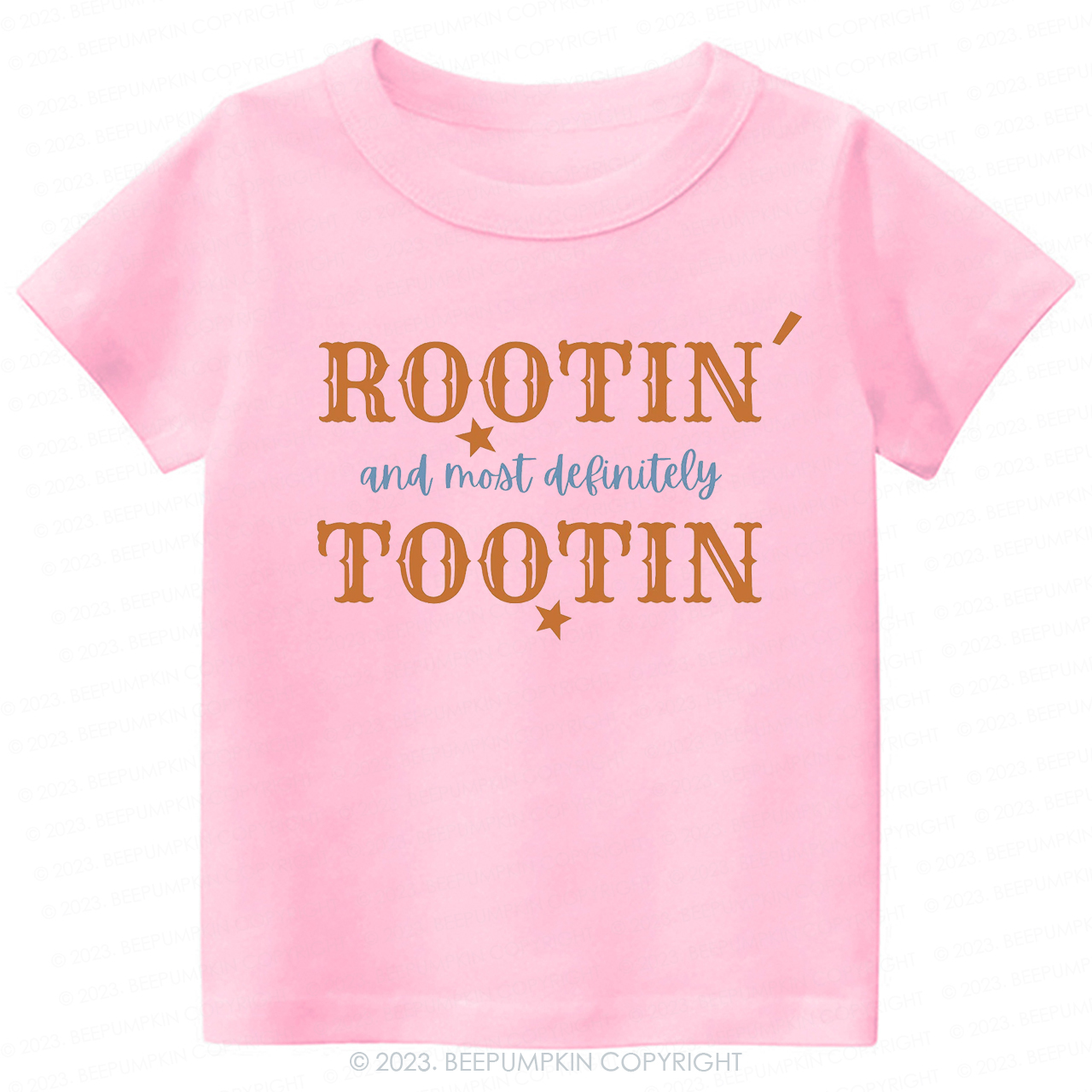 Rootin And Most Definitely Tootin -Toddler Tees