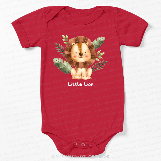 Little Lion Funny Animal Bodysuit For Baby