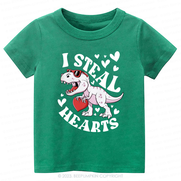 I Steal Hearts Valentine's Day Kids Tees