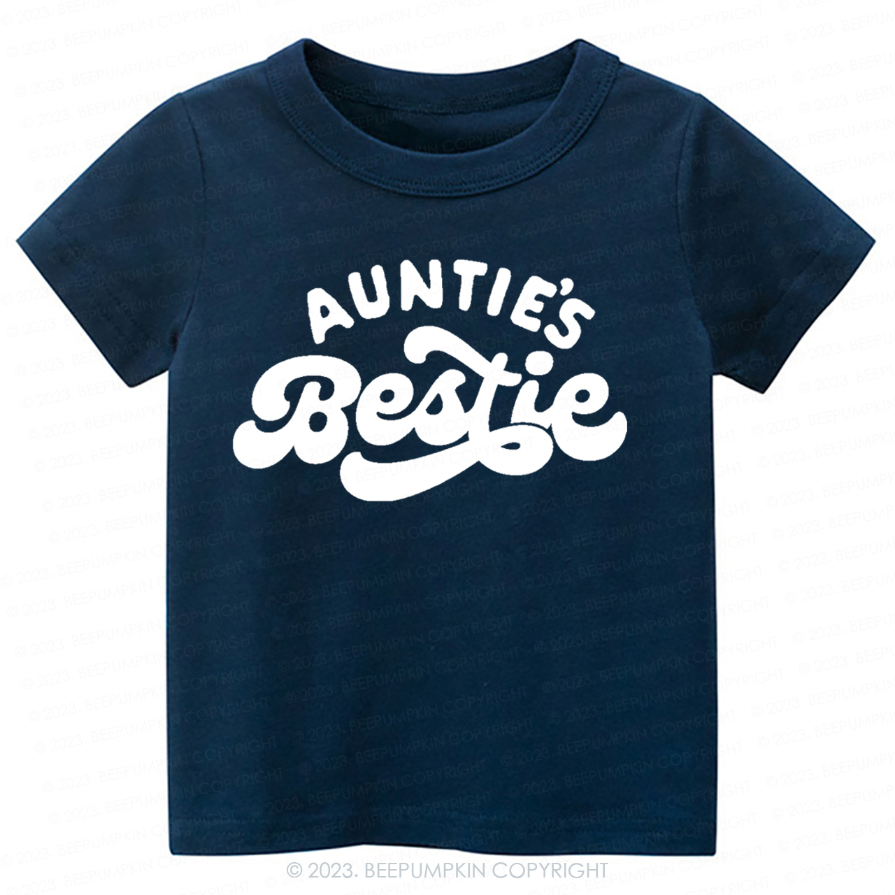 Cute  Auntie's Bestie -Toddler Tees