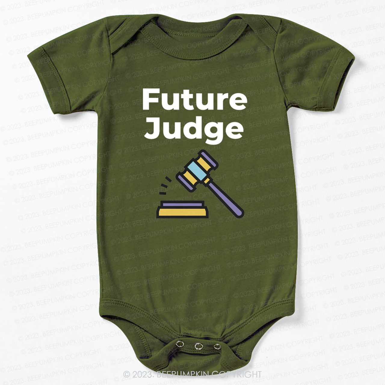 Funny Baby Future Judge Bodysuit For Baby