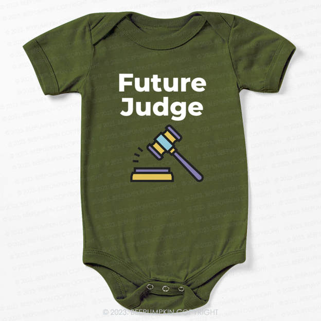 Funny Baby Future Judge Bodysuit For Baby