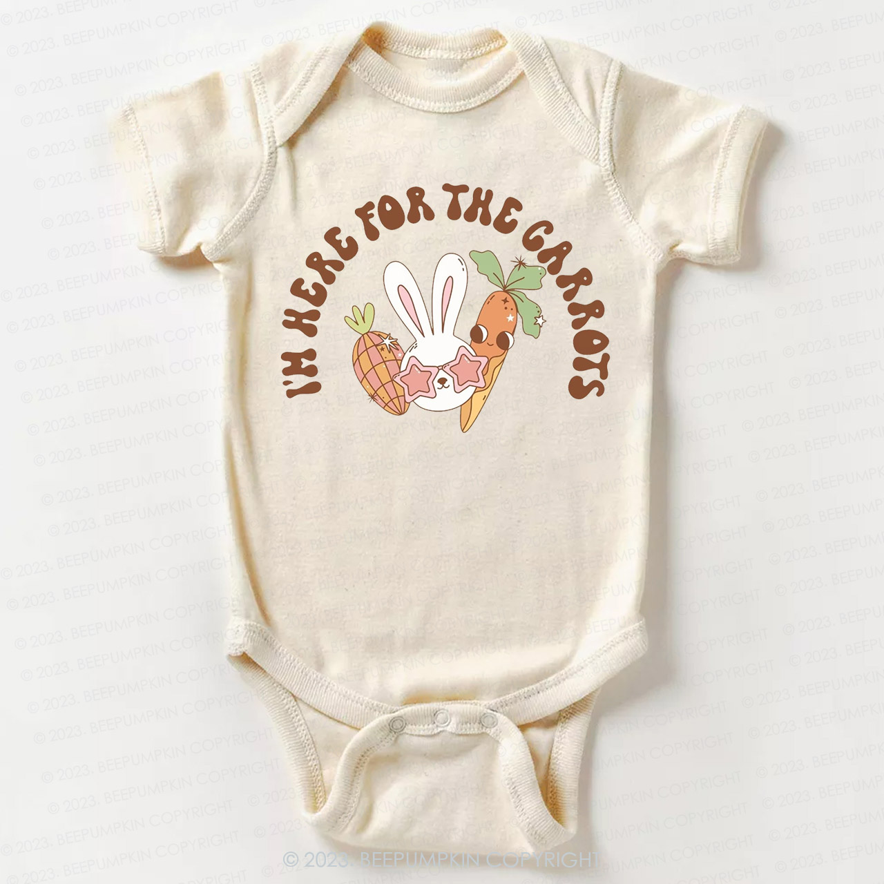 I'm Here For The Carrots Bodysuit For Baby
