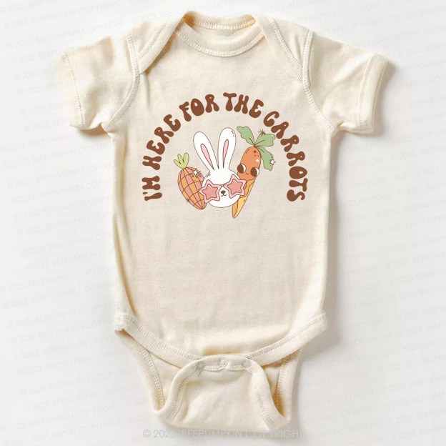 I'm Here For The Carrots Bodysuit For Baby