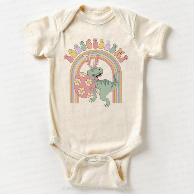 Easter Eggscellent Kids Retro Bodysuit For Baby