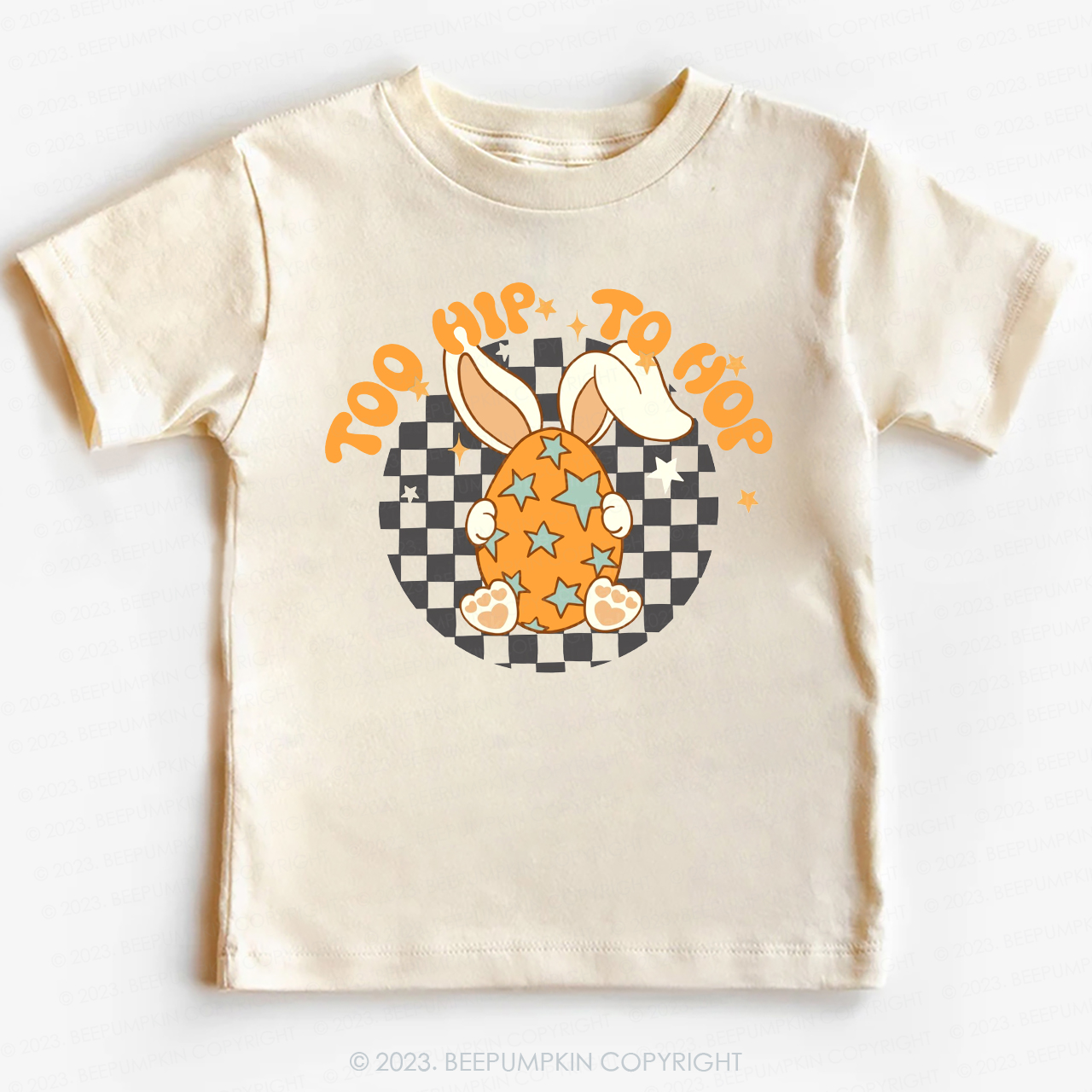 Hoppy Easter Too Hip To Hop-Toddler Tees