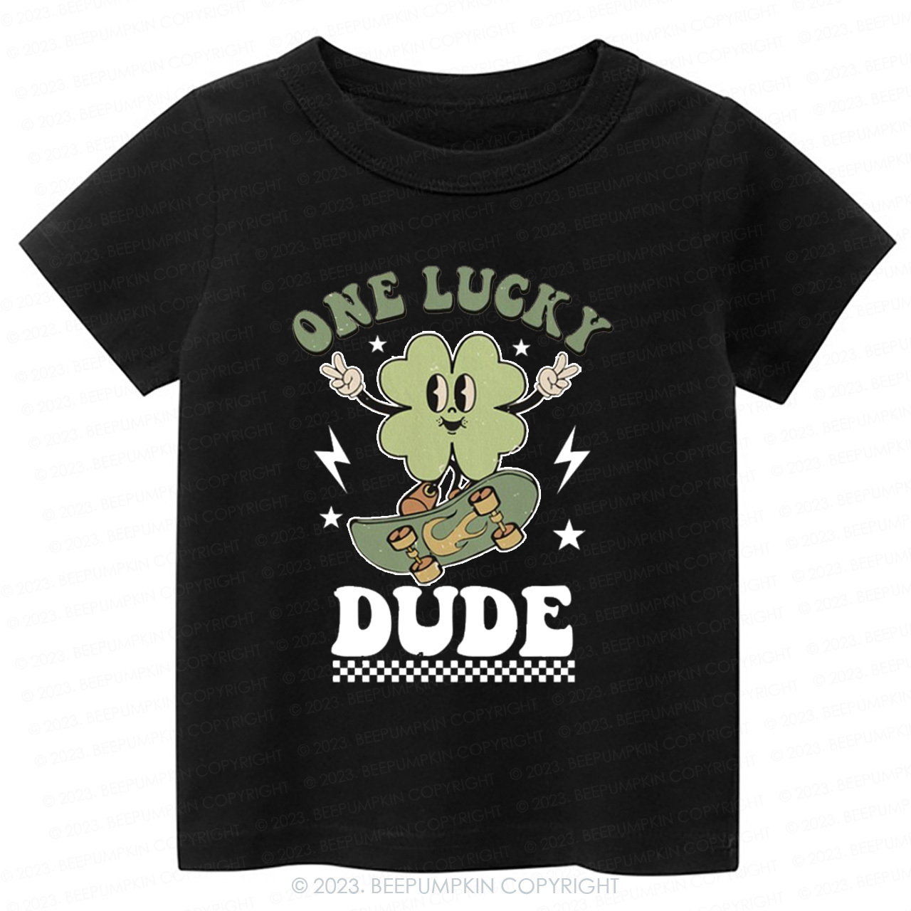 One Lucky Dude St.Patricks Day-Toddler&Kids Tees