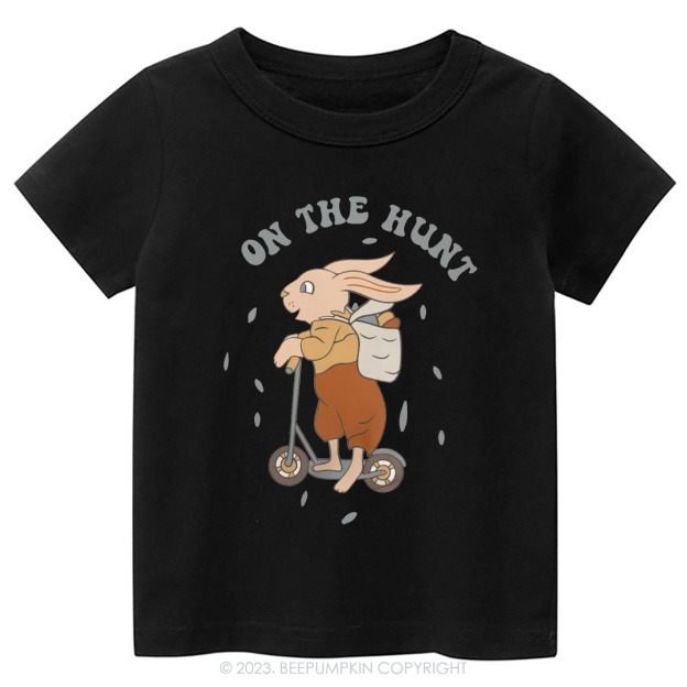On The Hunt Easter Toddler Tees