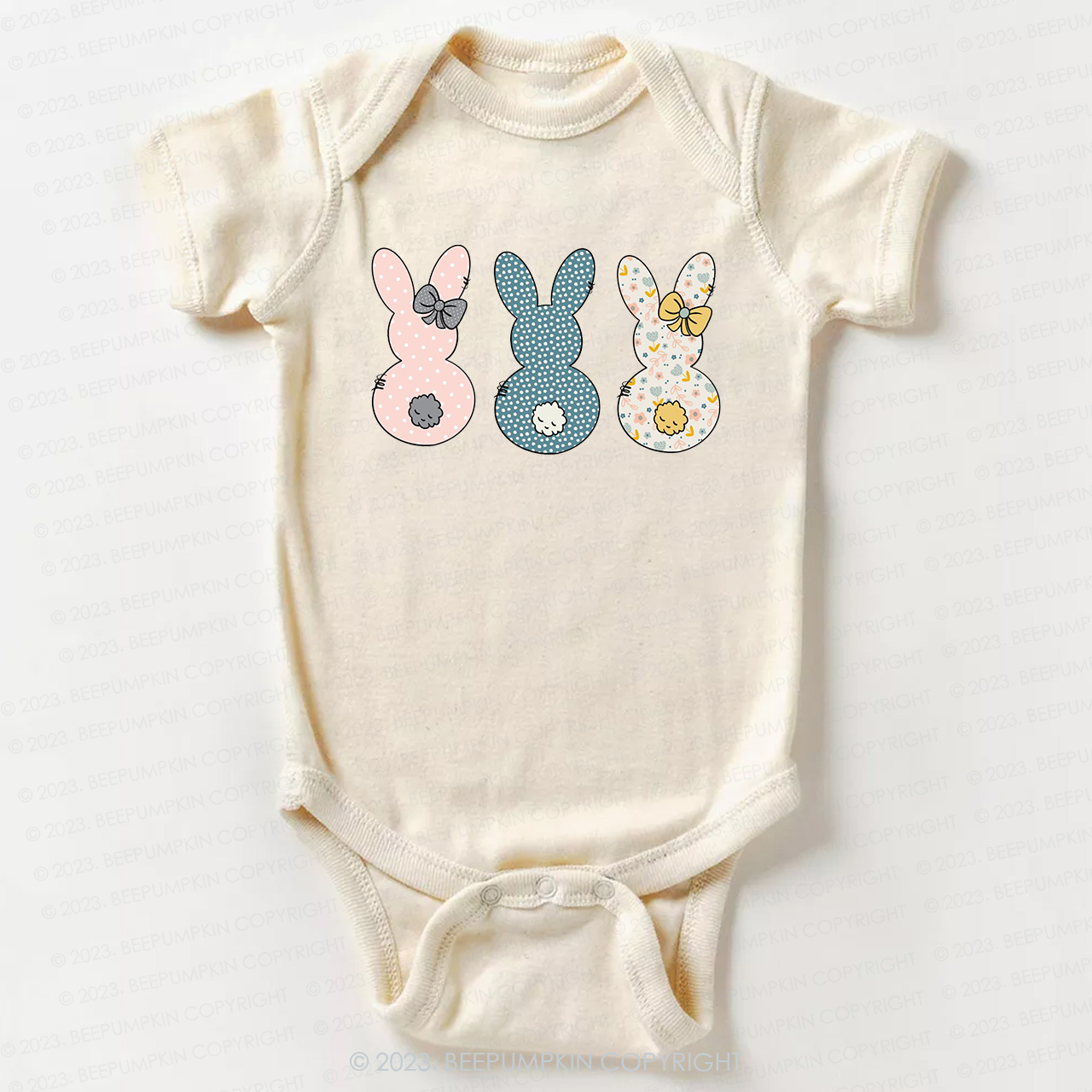 Spring Bunny Clipart Easter Bodysuit For Baby