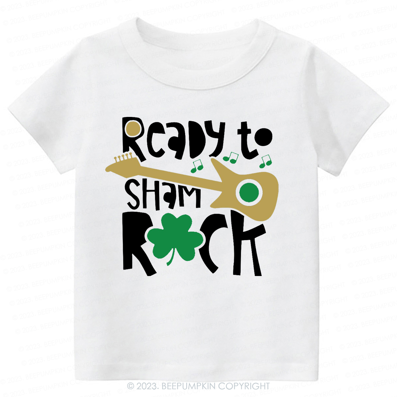 Ready to Shamrock St.Patricks Day -Toddler Tees