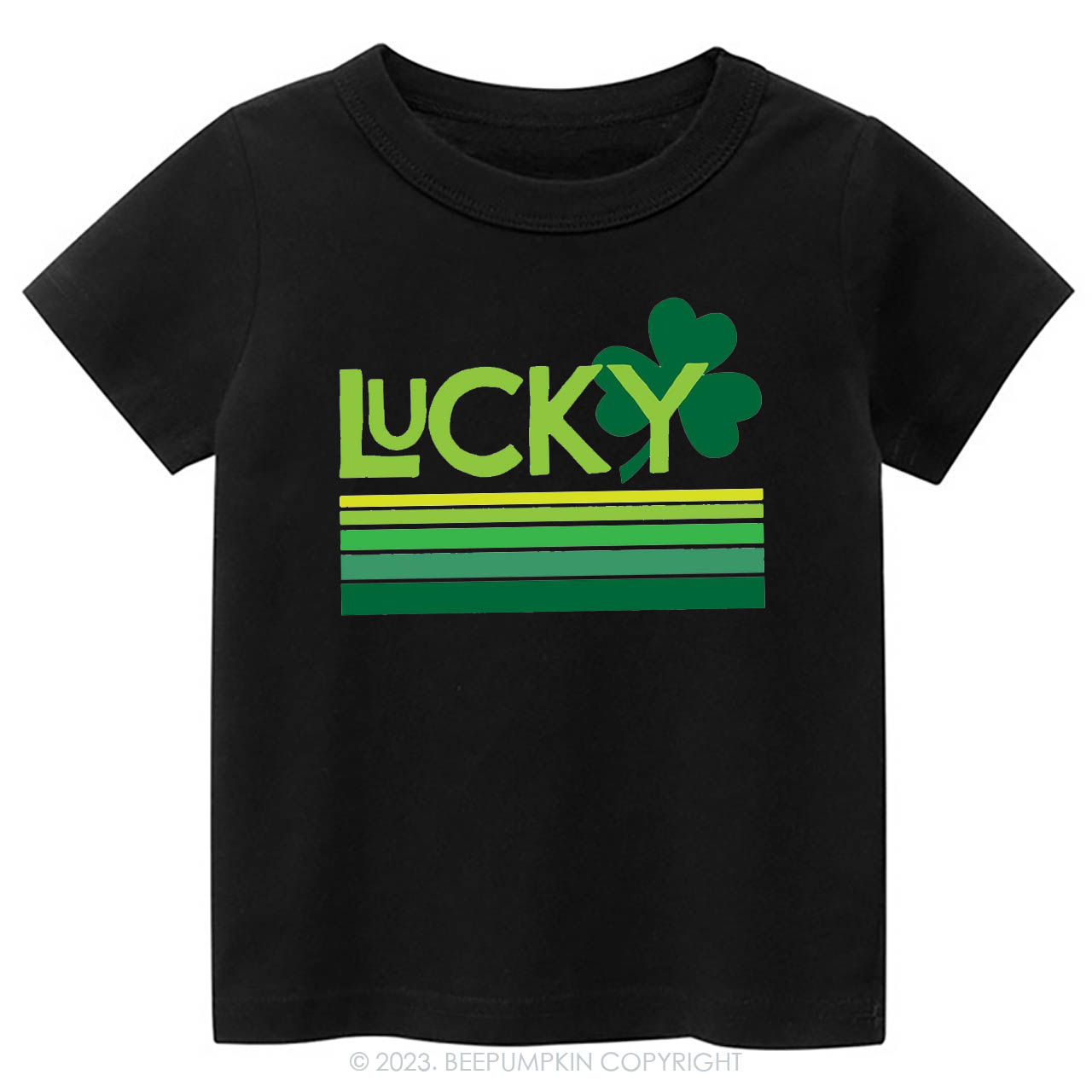 Pretty Lucky Clover St.Patricks Day -Toddler Tees