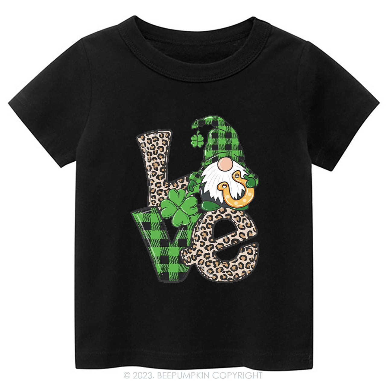 Love Gnomes St.Patricks Day -Toddler Tees