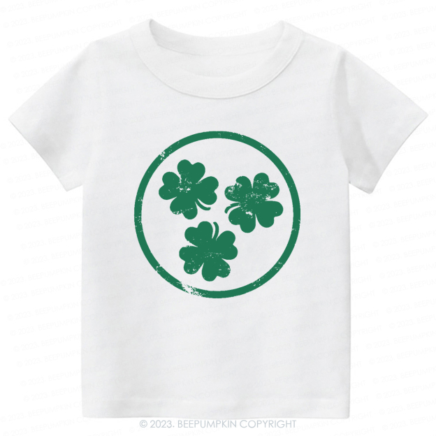 Ring  Shamrock Clover St.Patricks Day -Toddler Tees