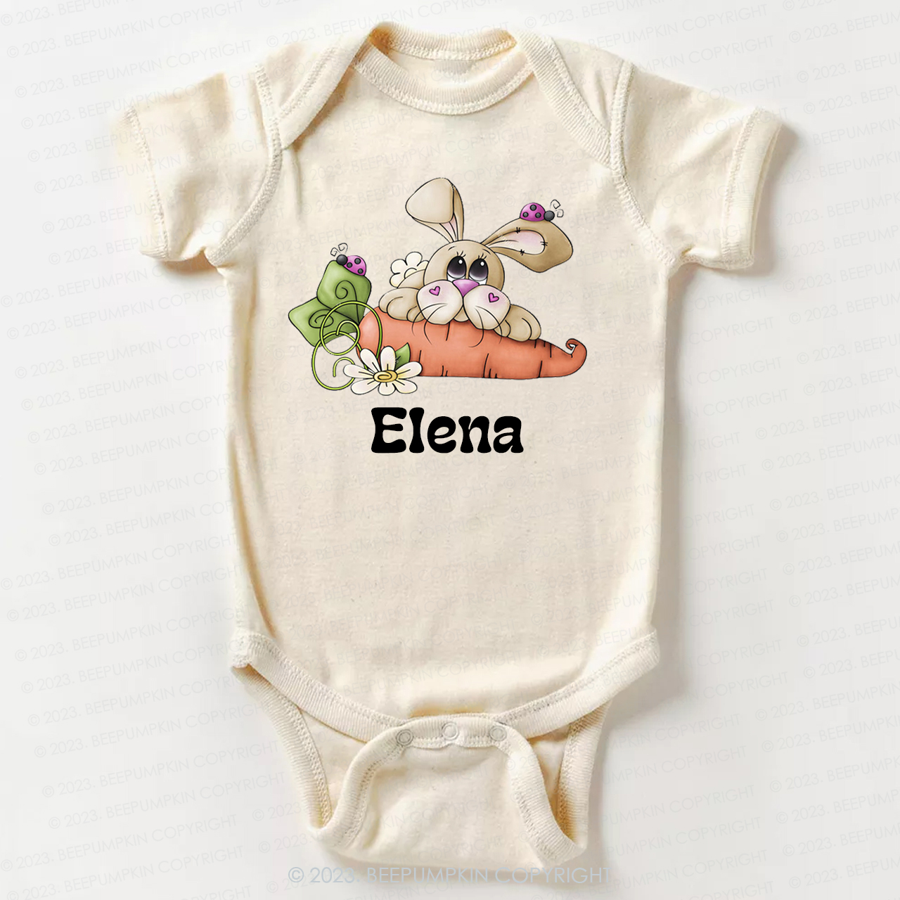 Bugs And Easter Cute Bunny Bodysuit For Baby